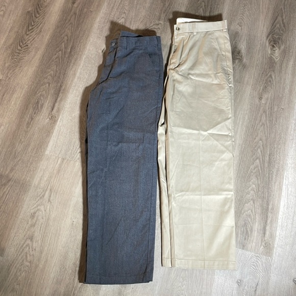 2 Pairs of Men’s George Dress Pants 34x30 - Picture 1 of 6